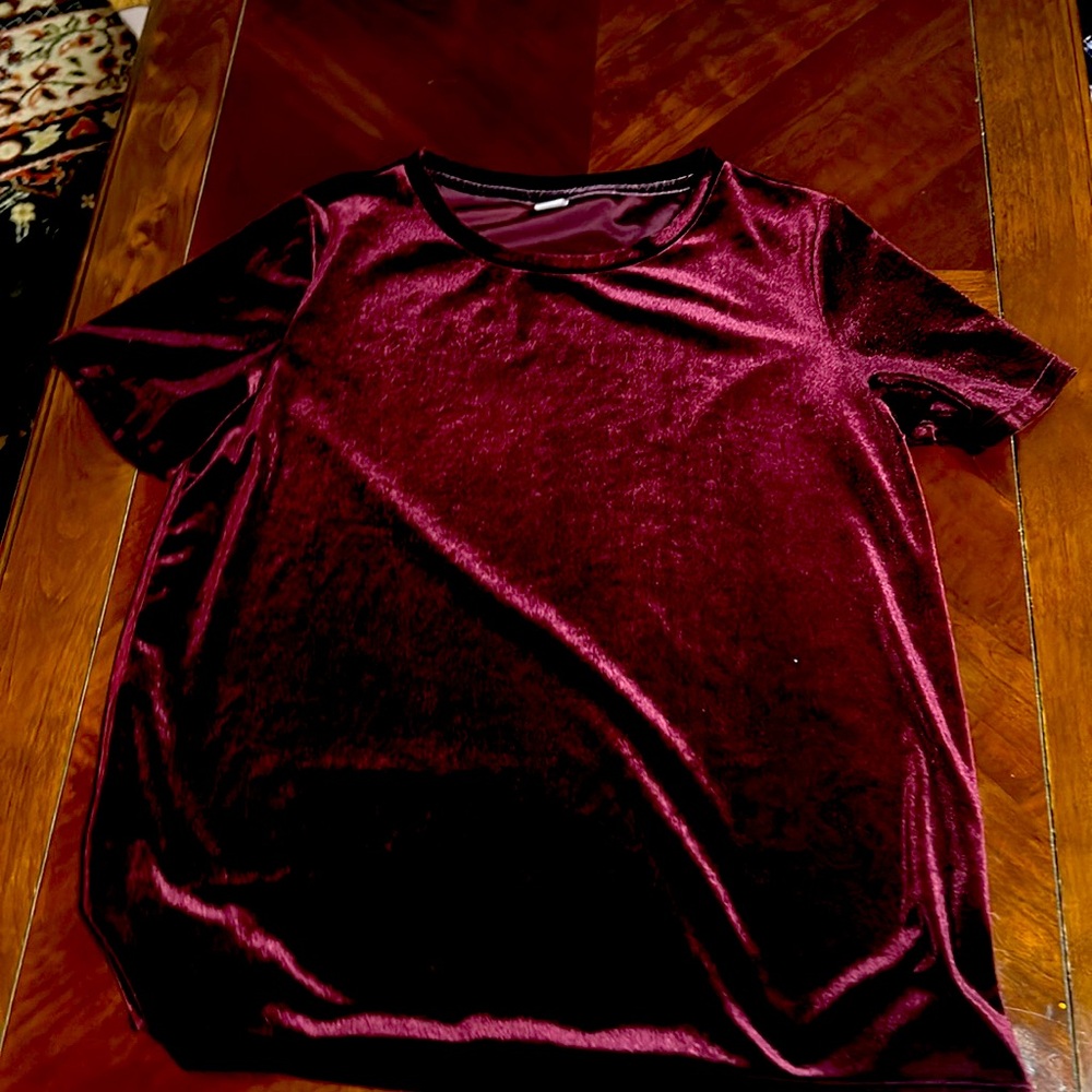 Velvet tee